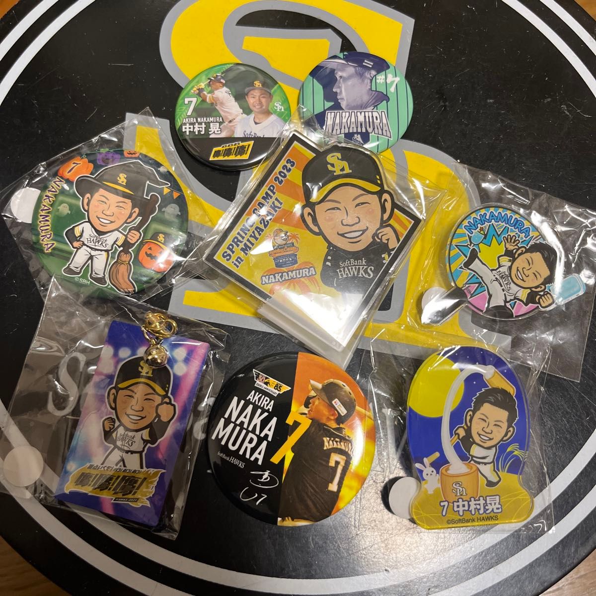 若鷹ガチャ 中村晃 まとめ売り 缶バッジ ソフトバンクホークス 若鷹ガチャ 中村晃 まとめ売り 缶バッジ ソフトバンクホークス