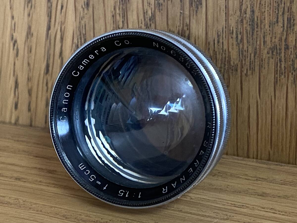 希少 2個セット Canon R-SERENAR 1.5 f＝5cm レンズ キャノン ジャンク品 札幌市の画像5