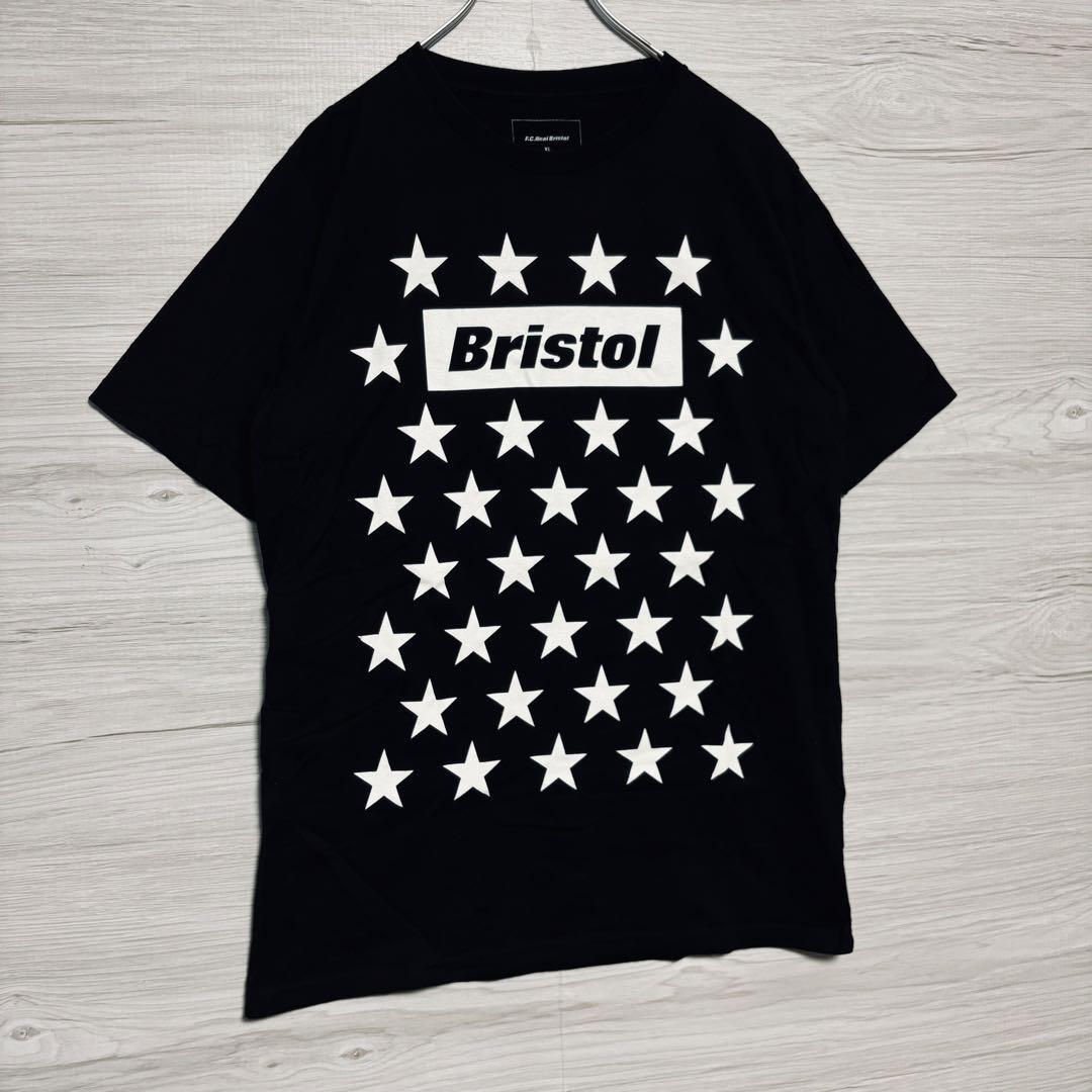 【入手困難】Bristol ブリストル Tシャツ　XLサイズ　ビッグロゴ　スター　星　ビッグプリント　ストリート　人気　一点物　おしゃれ_画像4