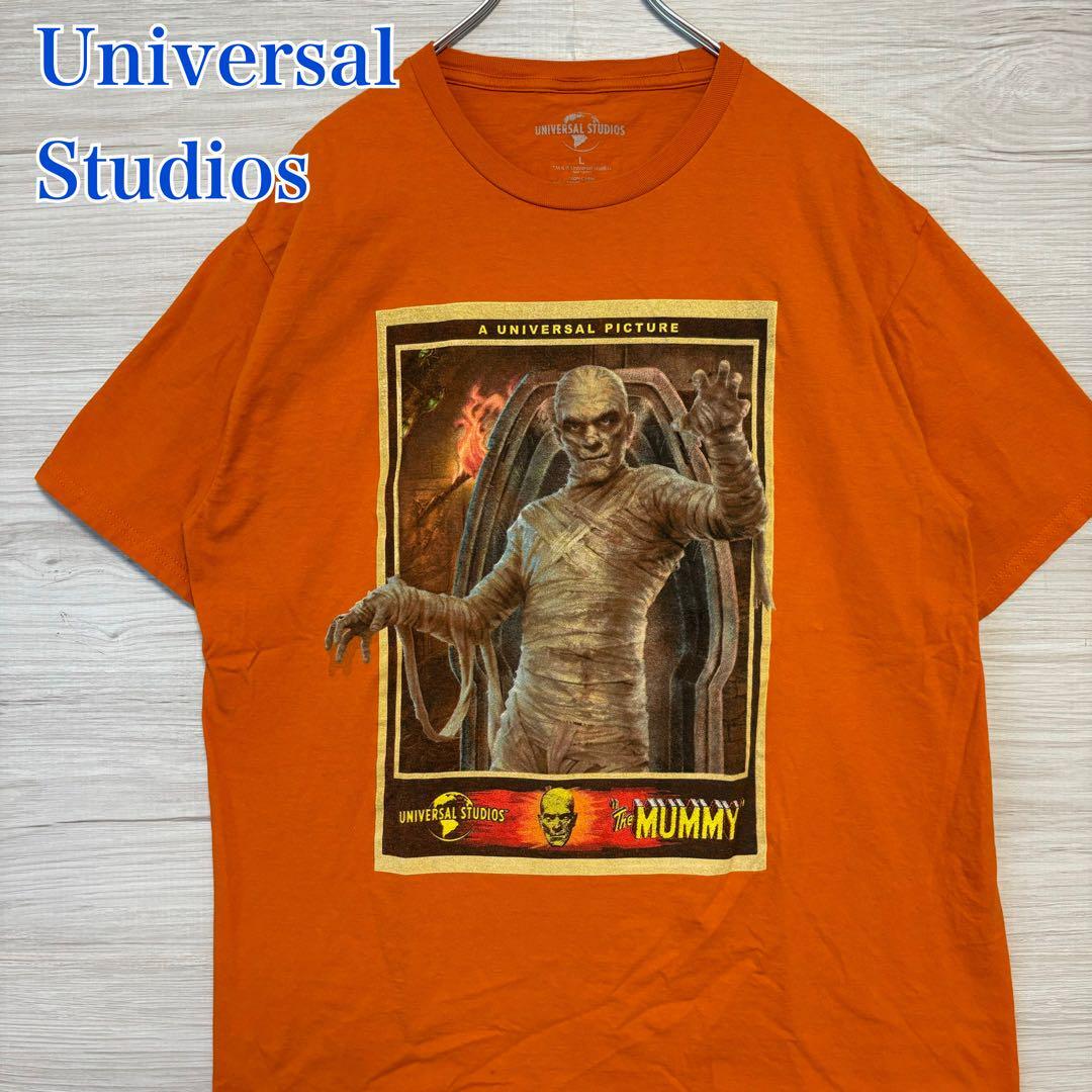 【入手困難】Universal Studios ユニバーサルスタジオ　The Mummy Tシャツ　Lサイズ　ビッグロゴ　海外輸入　映画　テーマパーク_画像1