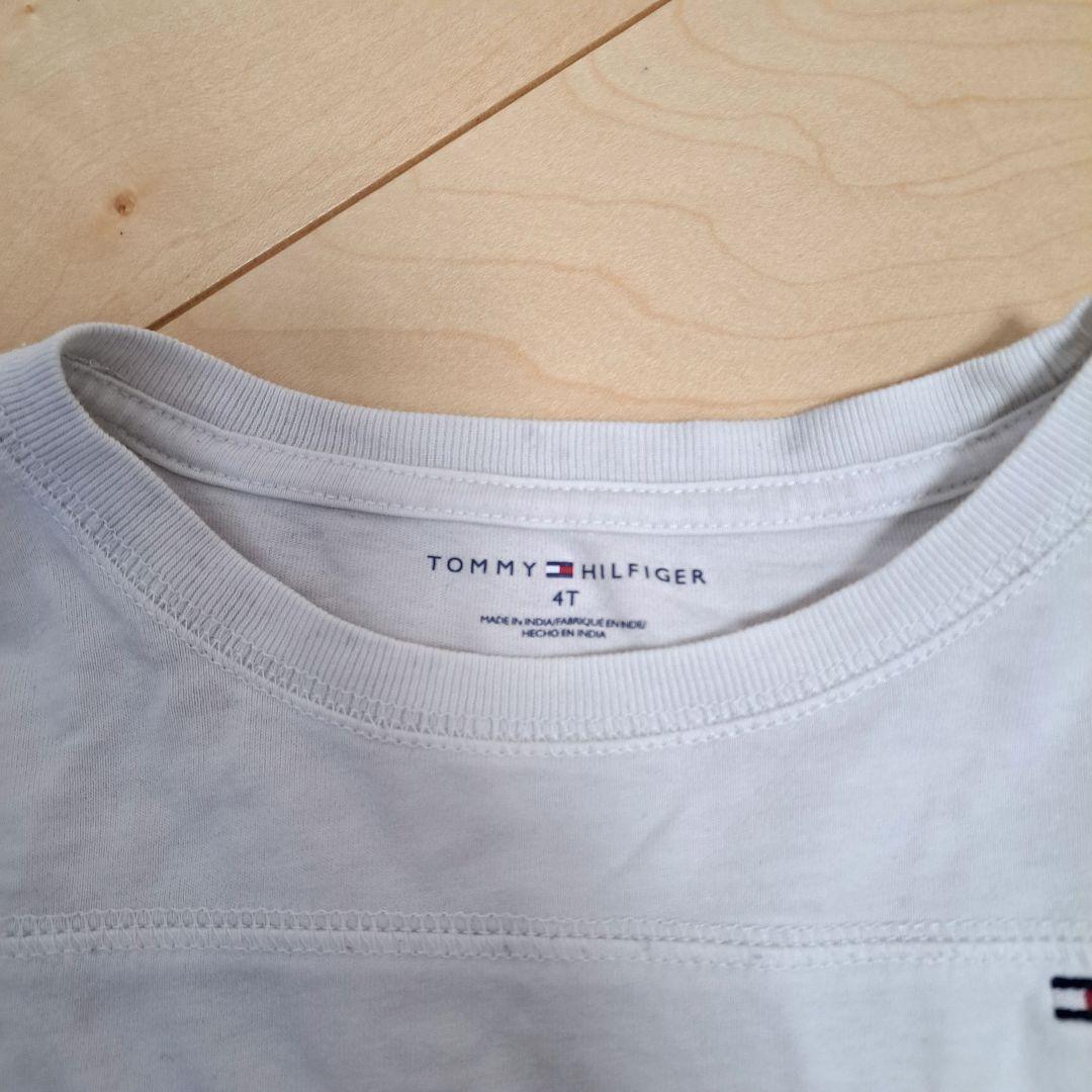 TOMMY HILFIGER child clothes Kids old clothes long tea white girl 