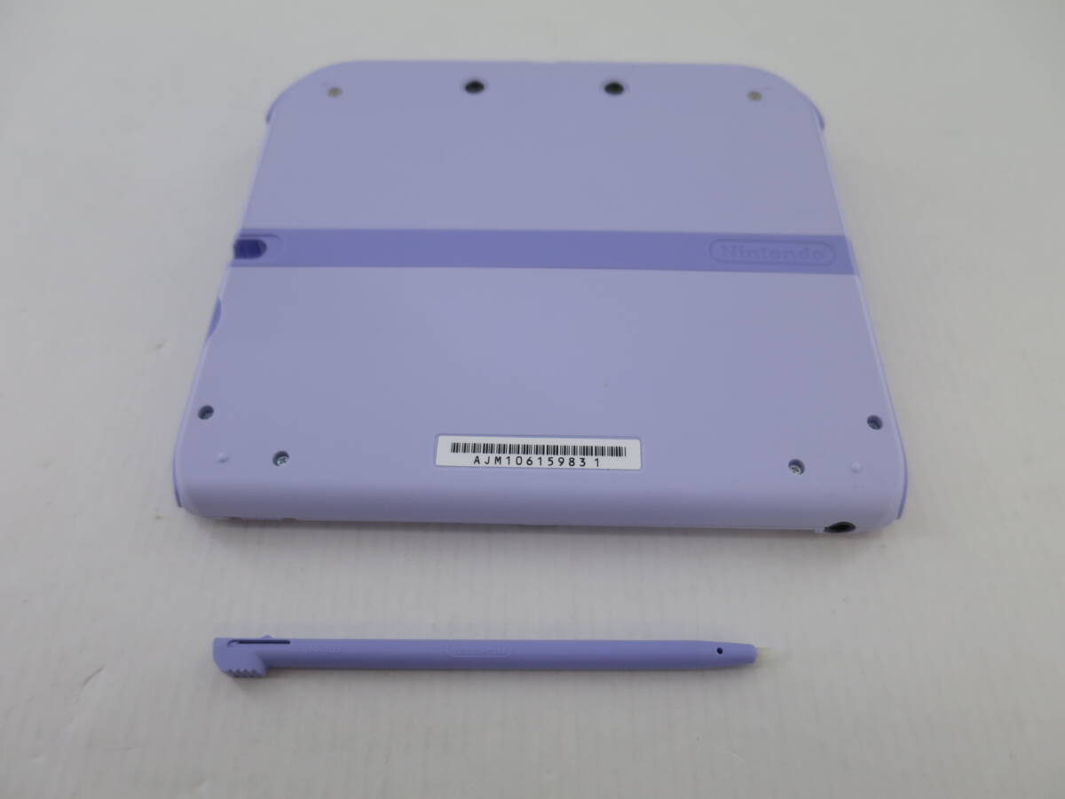 25#CO/ Nintendo 2DS lavender present condition goods 0412