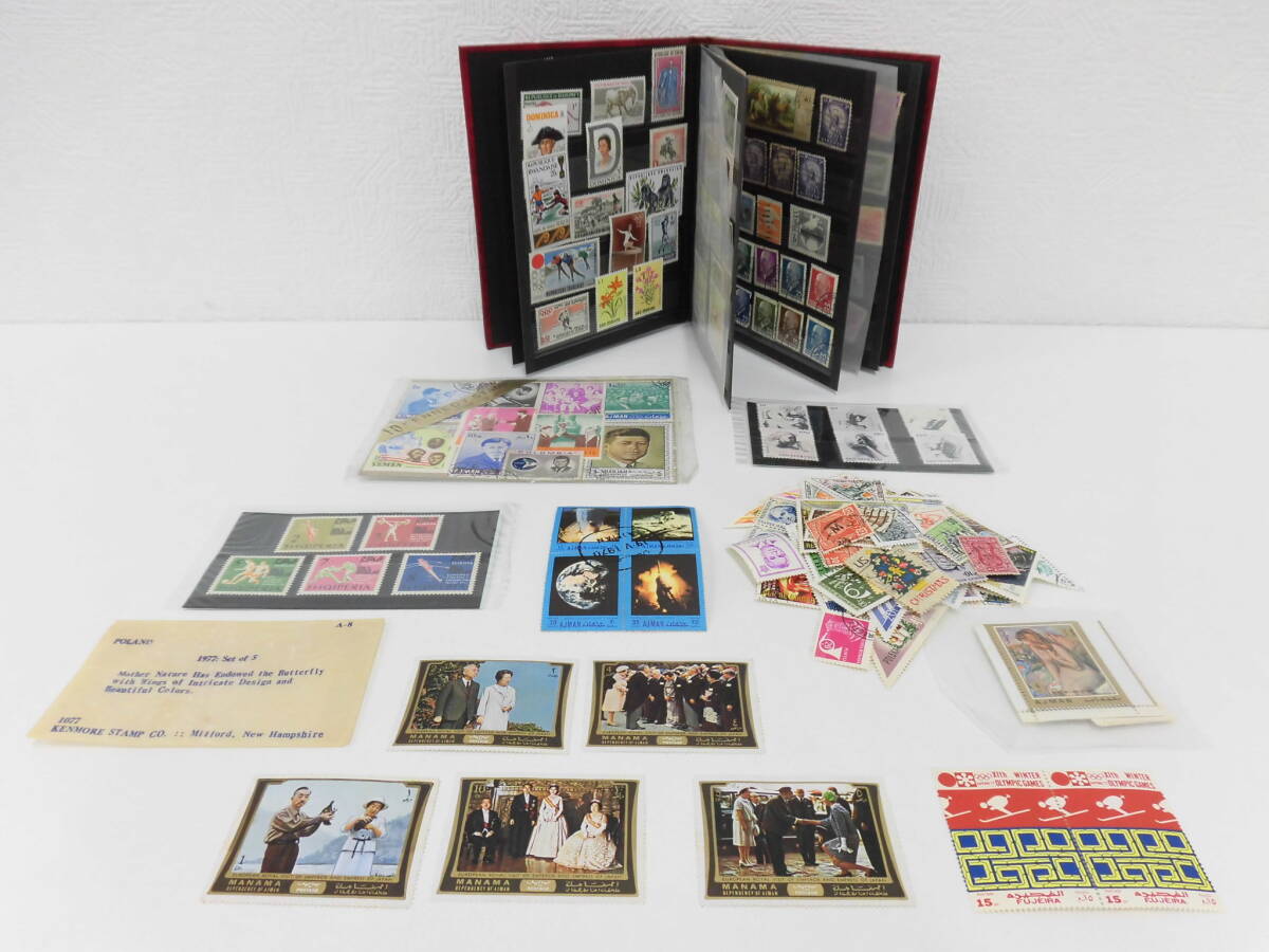 切手祭 外国切手 海外切手 未使用 使用済 いろいろ おまとめ 古切手 アンティーク コレクションの画像1