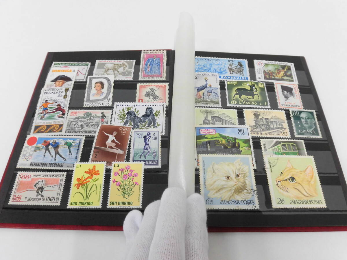 切手祭 外国切手 海外切手 未使用 使用済 いろいろ おまとめ 古切手 アンティーク コレクションの画像6