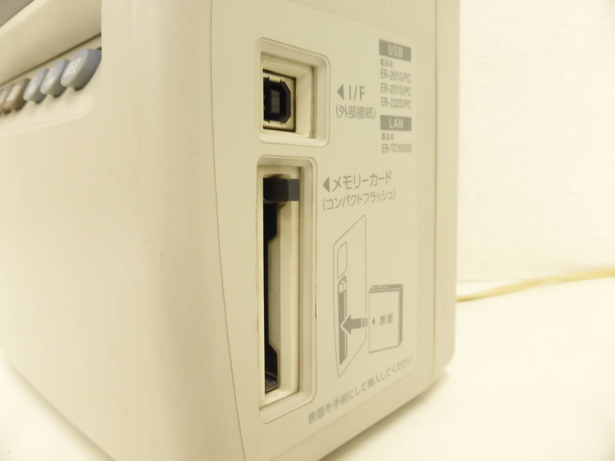 家電祭 タイムレコーダー タイムロボ マックス ER-201S/PC タイムカード ELECTRONIC TIME RECORDER MAX 通電確認済 の画像8