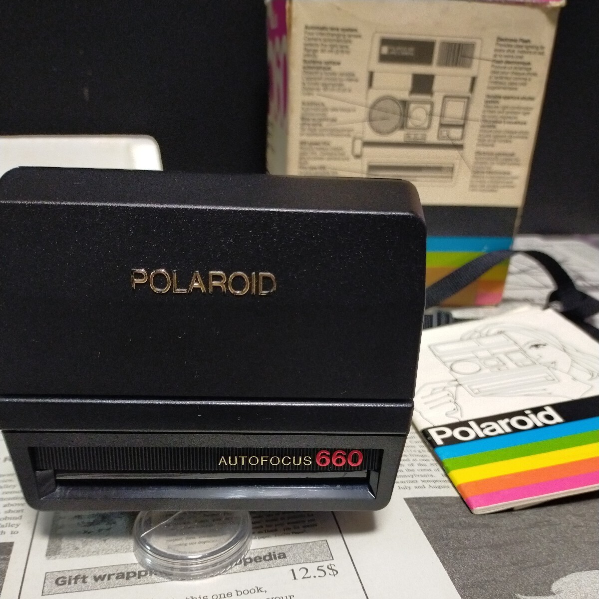 Polaroid Sun 660 ポラロイド カメラ
