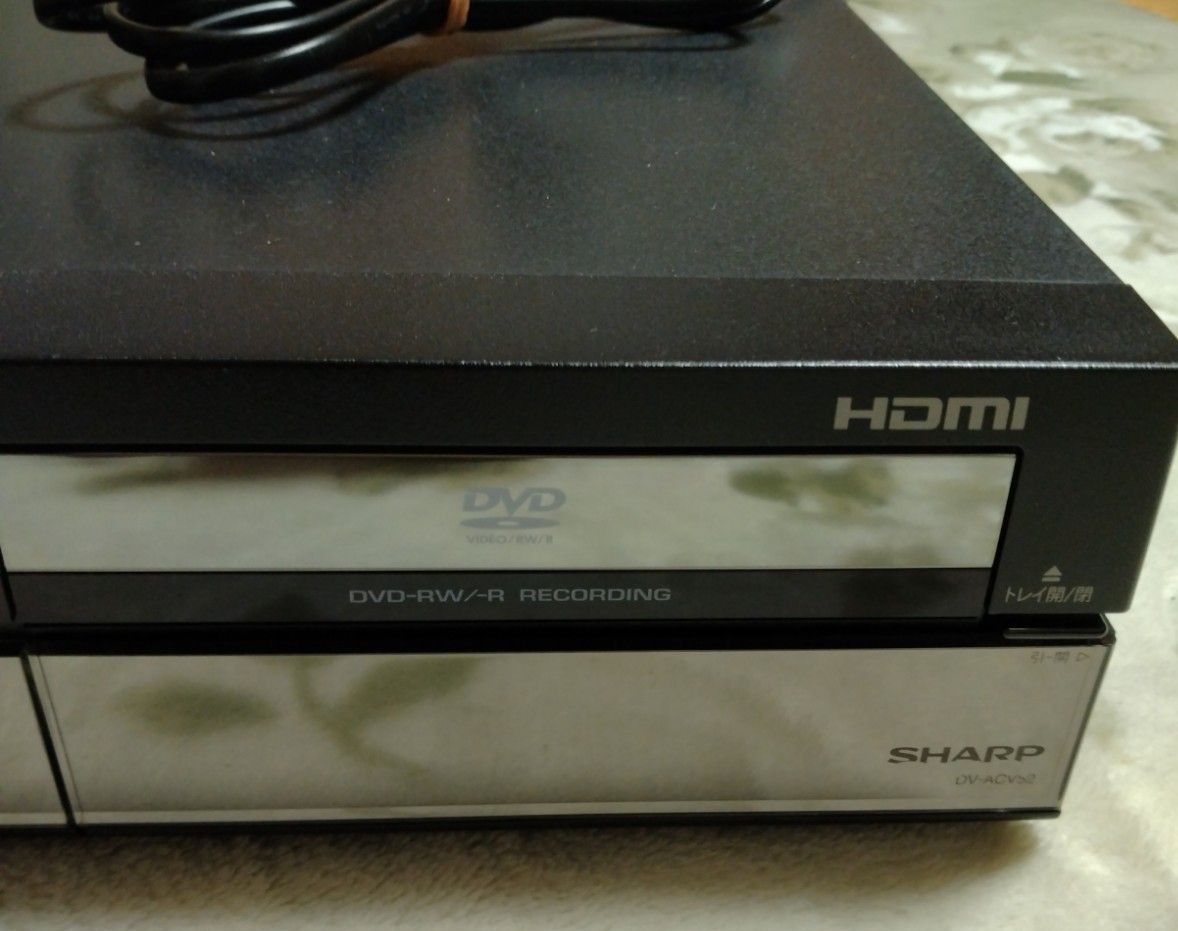 SHARP　AQUOS　ハードディスク　DVD  ビデオ一体型　レコーダー　HDD