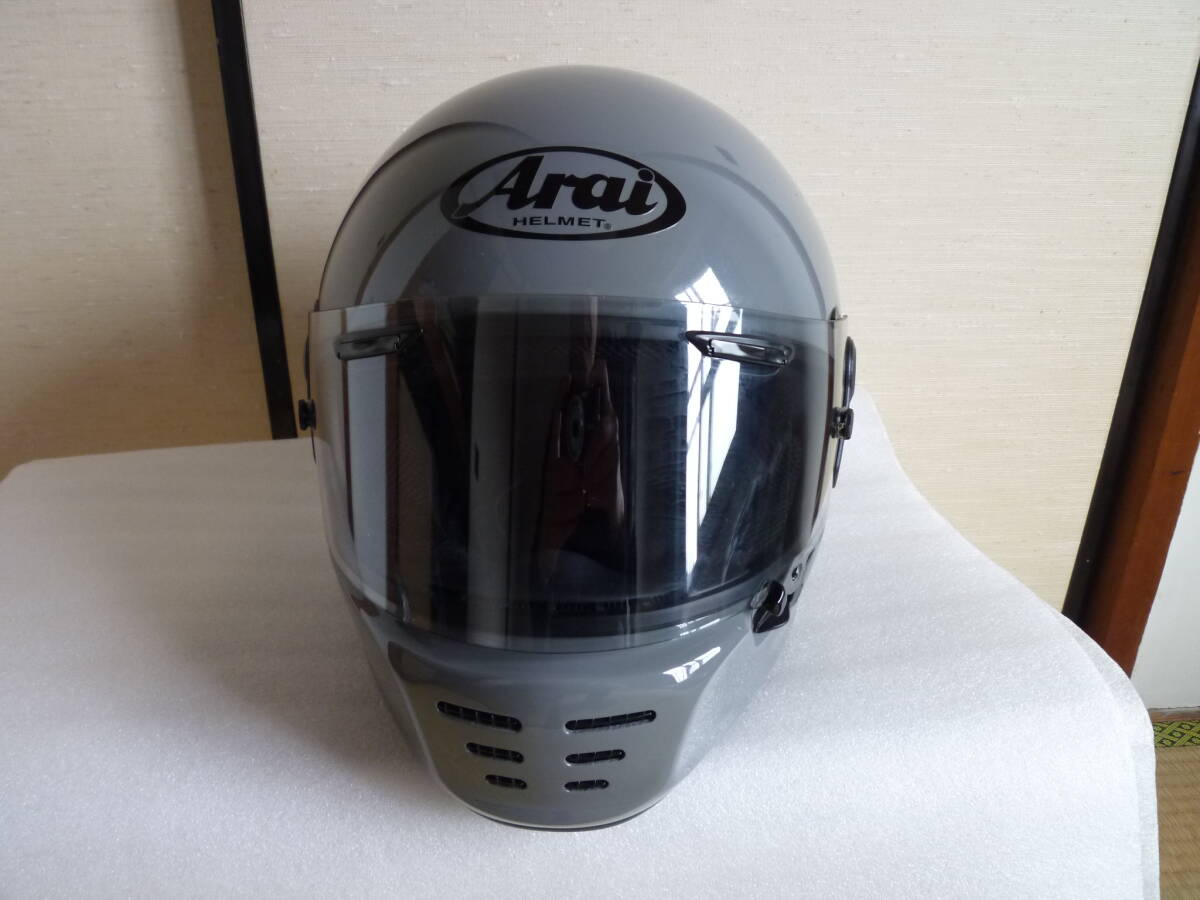 Arai アライ フルフェイスヘルメット RAPIDE NEO ラパイドネオ モダングレー サイズXL 美品の画像2
