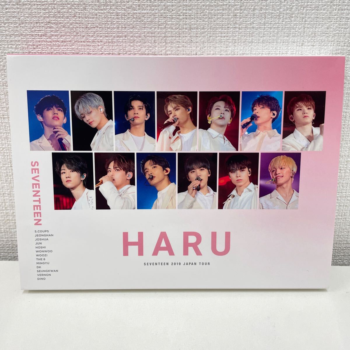 【1円スタート】 SEVENTEEN 2019 JAPAN TOUR ’HARU’ Loppi・HMV限定盤 DVD2枚組 トレカ付き セブチの画像1