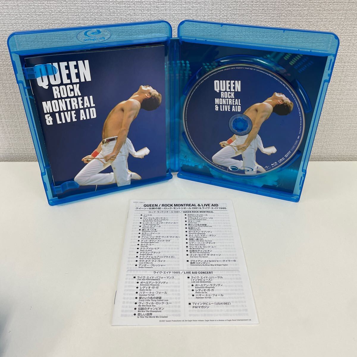 【1円スタート】 クイーン 伝説の証 ロック・モントリオール1981&ライヴ・エイド1985 Blu-ray QUEEN の画像3