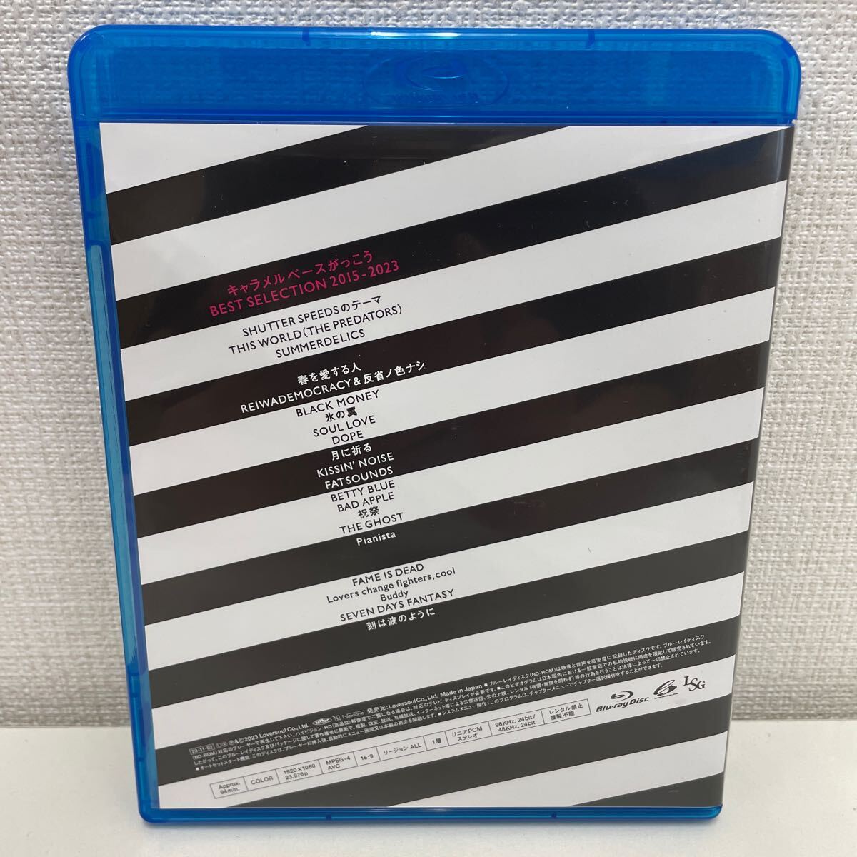 [1 иен старт ] GLAY JIRO CARAMEL RETURNS карамель основа ....Blu-ray серый 
