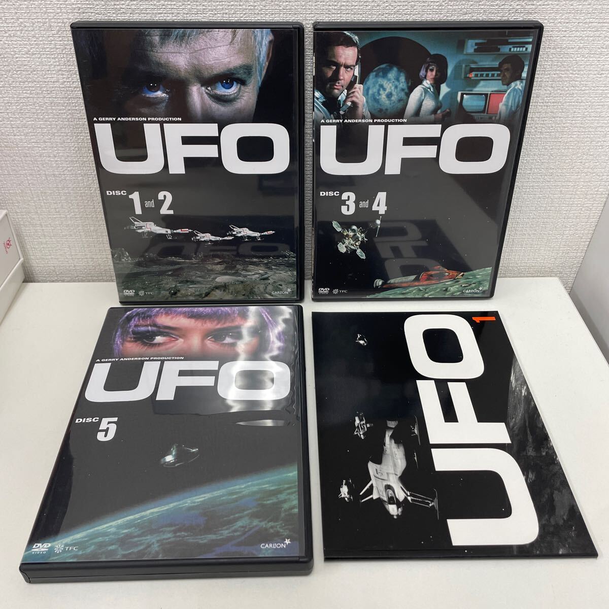 [1 jpy start ] mystery. jpy record UFO collectors box PART1 DVD5 sheets set A GERRY ANDERSON PRODUCTION UFO