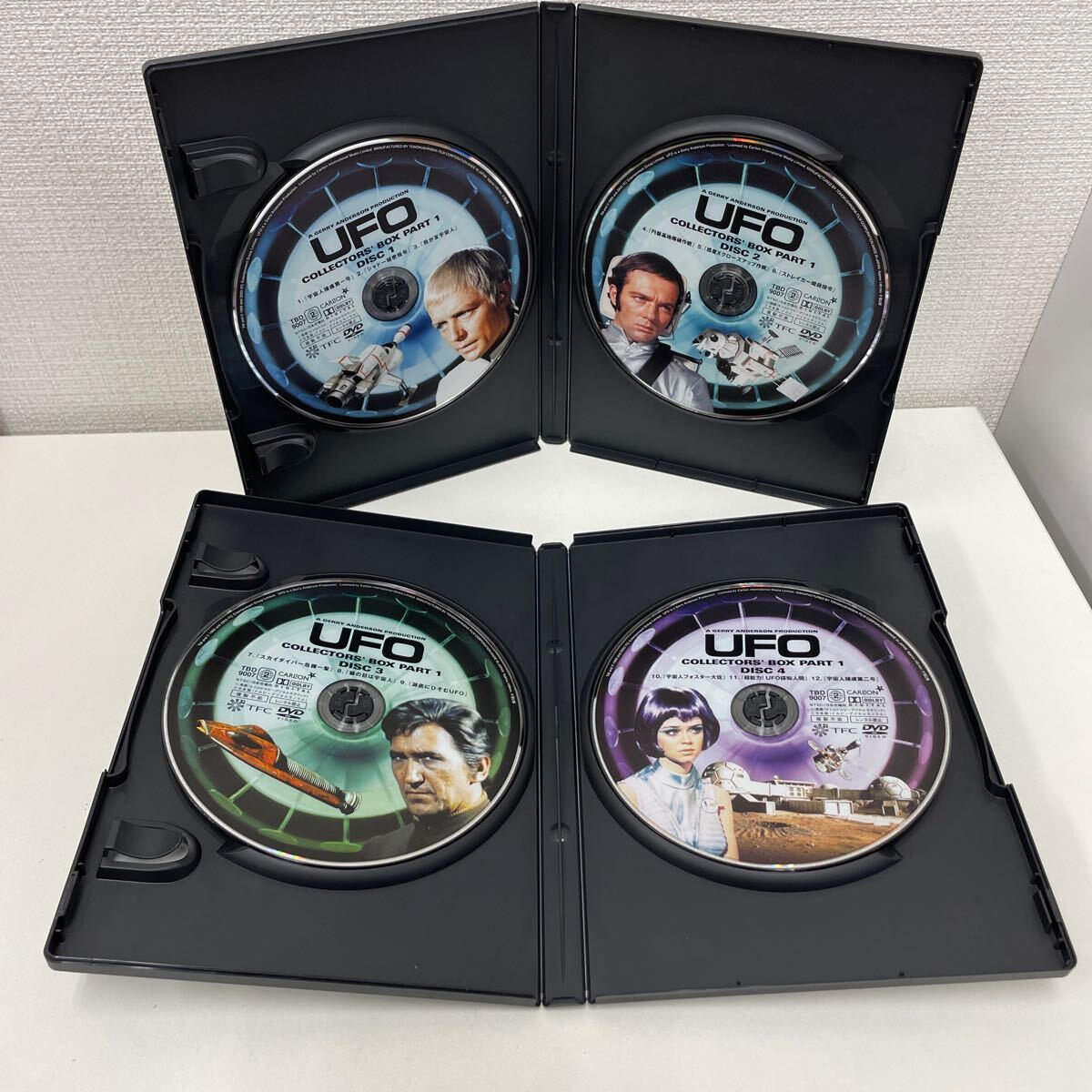[1 jpy start ] mystery. jpy record UFO collectors box PART1 DVD5 sheets set A GERRY ANDERSON PRODUCTION UFO