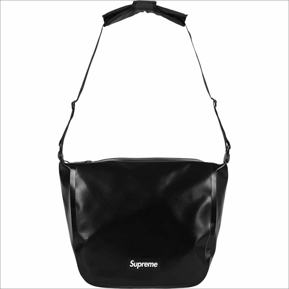 送料無料 黒 Supreme Ortlieb Small Messenger Bag black 24SS Box Logo シュプリーム オルトリーブ メッセンジャーバッグ ブラック 新品_画像1