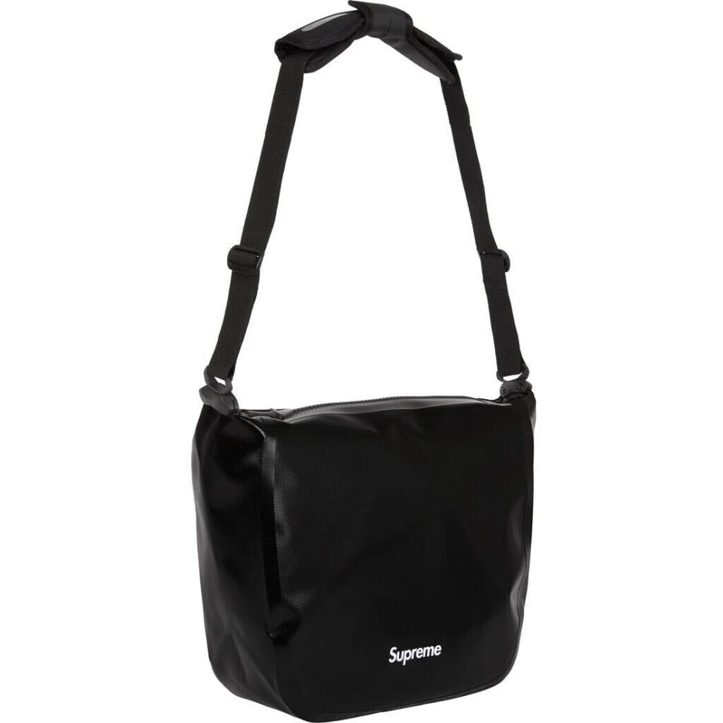 送料無料 黒 Supreme Ortlieb Small Messenger Bag black 24SS Box Logo シュプリーム オルトリーブ メッセンジャーバッグ ブラック 新品_画像2