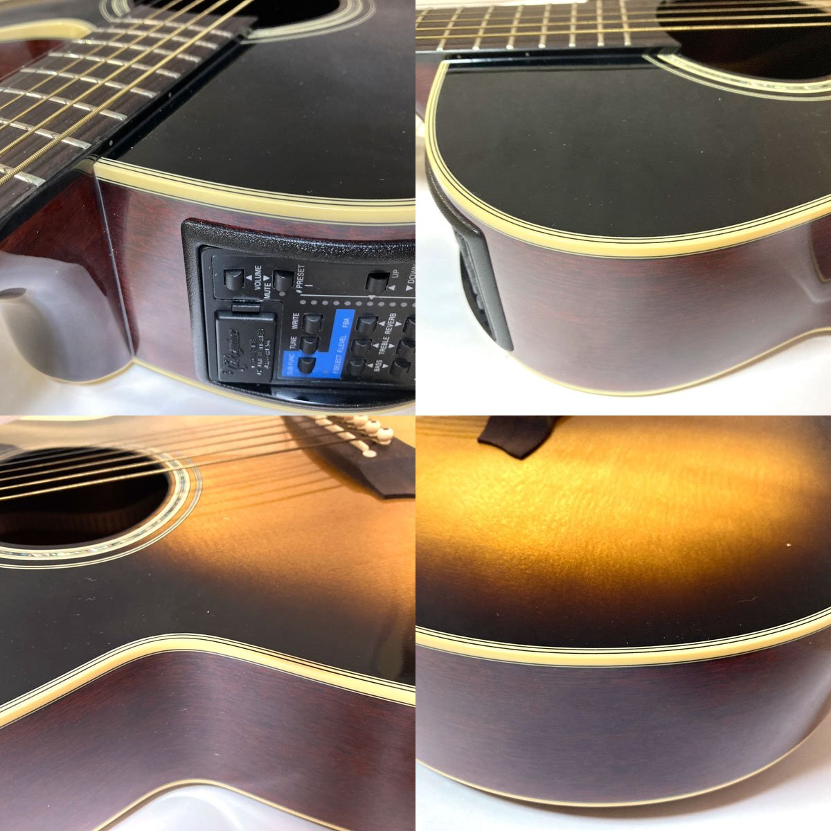 Takamine DSP516A TBS 国産 (MADE IN JAPAN) GOTOHペグ タカミネ エレアコ オリジナルハードケース付き_画像5