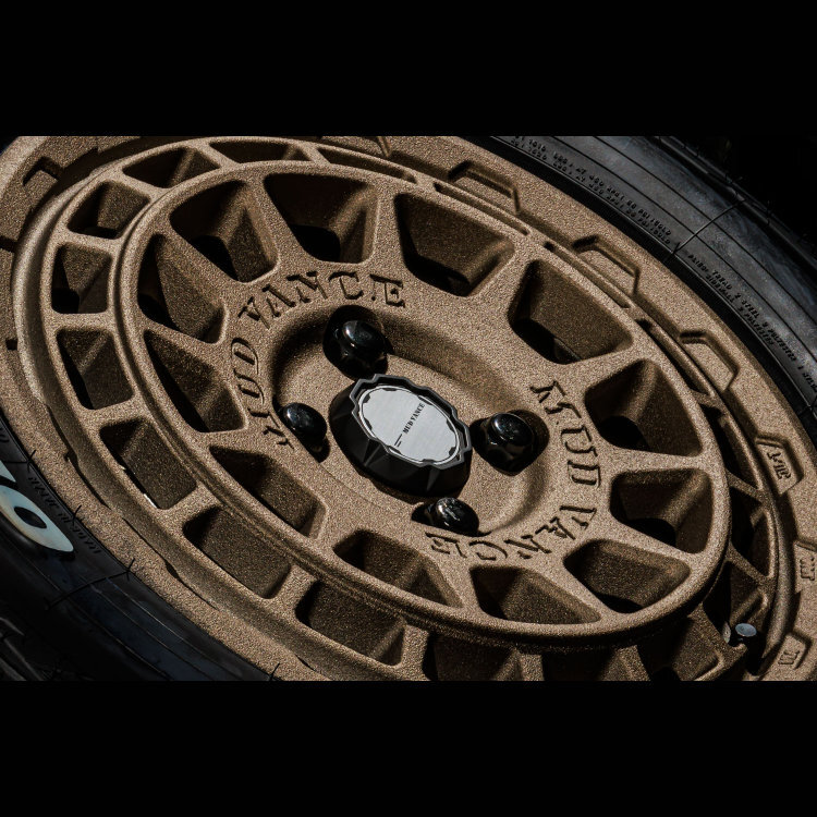 4本セット マッドヴァンスX タイプF VANCE 16x5.5J 5/139.7 +22 FBR ヨコハマ ジオランダー M/T G003 215/70R16 ジムニー JB64 JB23_画像4