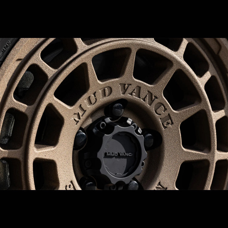 4本セット マッドヴァンスX タイプF VANCE 16x7.0J 5/114.3 +35 FBR TOYO トーヨー オープンカントリー R/T 215/70R16 BL デリカD5_画像3