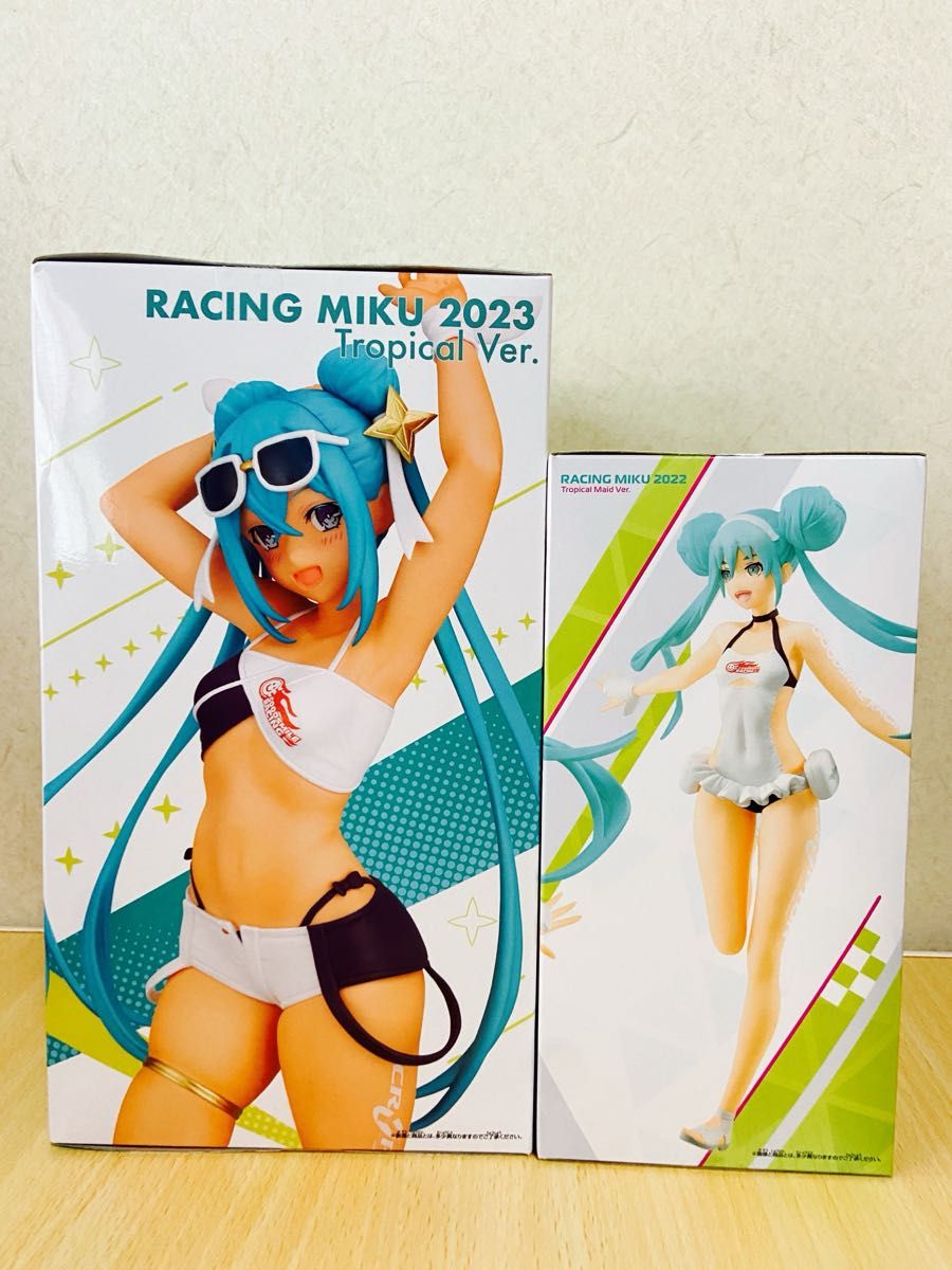 初音ミク レーシングミク2022 2023 フィギュア 2体セット未開封品