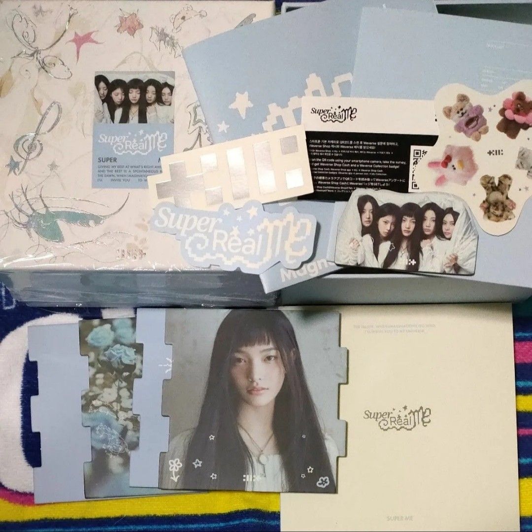トレカなし ILLIT 【 SUPER REAL ME 】 韓国盤CD 2形態イロハ トレカなし ILLIT 【 SUPER REAL ME 】 韓国盤CD 2形態イロハ