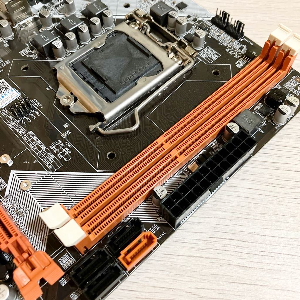 【未使用ジャンク品】M-ATX デスクトップマザーボード B75 LGA 1155 ゲーミングマザーボード M.2 NVME/SATA スロット DOR3/電源 3+1モードの画像5