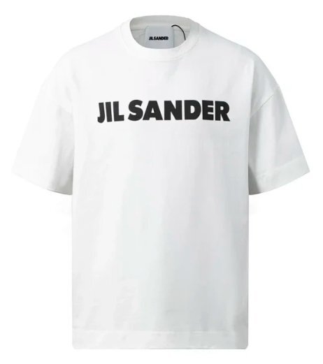 JIL SANDER ジルサンダー Tシャツ 半袖 トップス メンズ ユニセックス シンプル カジュアル ホワイト L_画像1