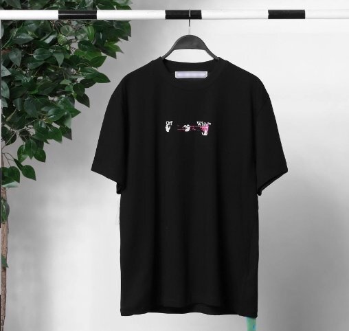 OFF WHITE オフホワイト トップス Tシャツ メンズ レディース ストリート カジュアル ブラック Lの画像2