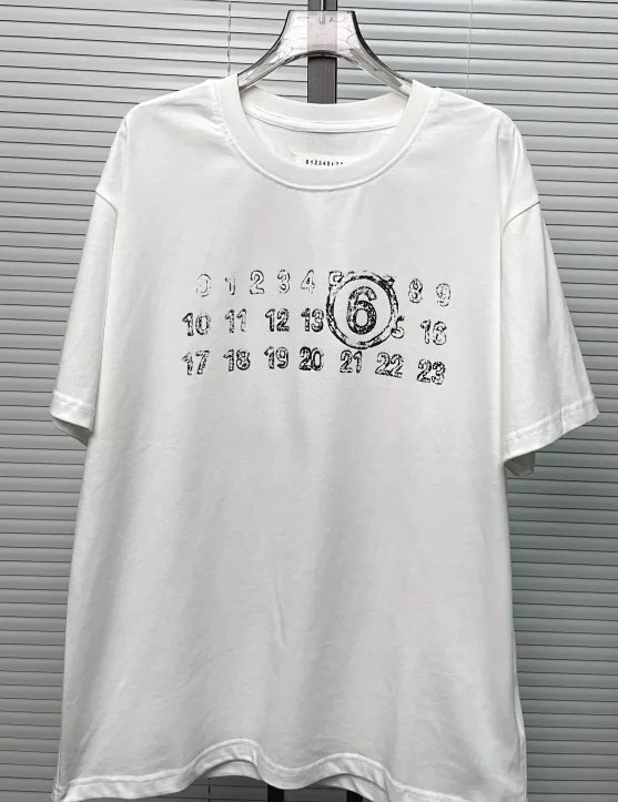 Maison Margiela メゾン マルジェラ トップス Tシャツ シンプル メンズ レディース カジュアル ホワイト M_画像1