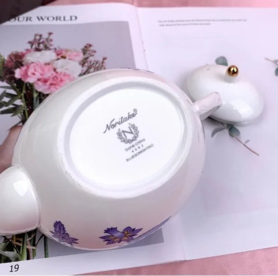 Noritake ノリタケ ティーポット 茶器 デーリー セラミック プレゼント 画像通りの画像5