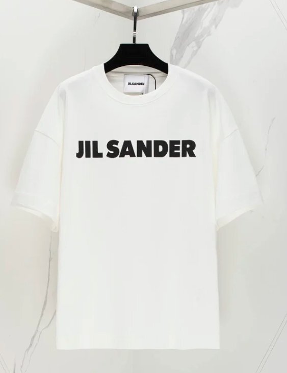 JIL SANDER ジルサンダー Tシャツ 半袖 トップス メンズ ユニセックス シンプル カジュアル ホワイト L_画像8
