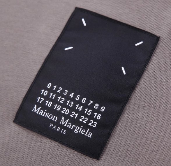 Maison Margiela メゾン マルジェラ トップス Tシャツ メンズ レディース サンマー カジュアル グレー サイズ46の画像9