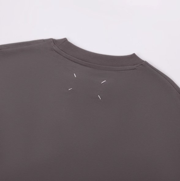 Maison Margiela メゾン マルジェラ トップス Tシャツ シンプル メンズ レディース カジュアル グレー 46の画像4