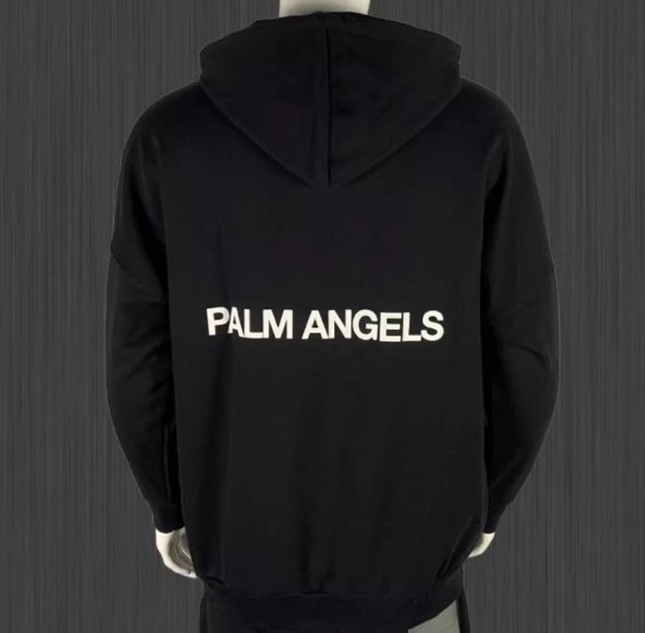 Palm Angels パームエンジェルス トップス パーカー トレーナー メンズ レディース ストリート ブラック XLの画像2