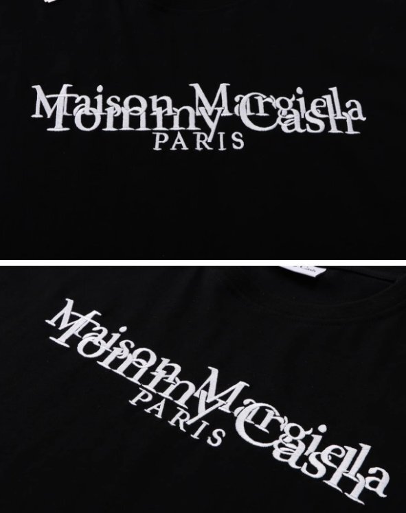 Maison Margiela メゾン マルジェラ トップス Tシャツ メンズ レディース サンマー ブラック M_画像5