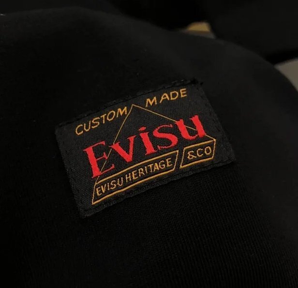 EVISUエヴィス トップス Tシャツ メンズ ストリート ユニセックス カジュアル ブラック L_画像4