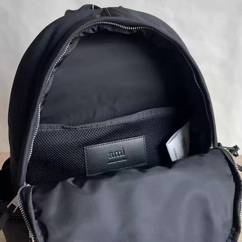 AMI PARISami Paris s bag shoulder bag unisex casual outdoor black 