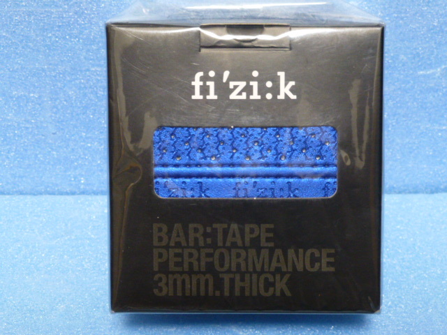 【新品(未開封)】FIZIK フィジーク BARTAPE バーテープ performance パフォーマンス クラシック 3mm厚 メタルブルー ロードバイクの画像1