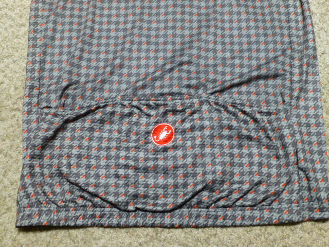 [ secondhand goods ( ultimate beautiful goods )]CASTELLI rental teli short sleeves cycle jersey L size road bike 