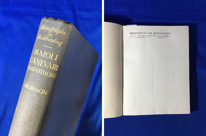 ファッション通販 安い レD841サ△「Maioli, Canevari and others」 G.D.Hobson 1926年 本/装幀/装丁/写真/アンティーク/レトロ デザイン