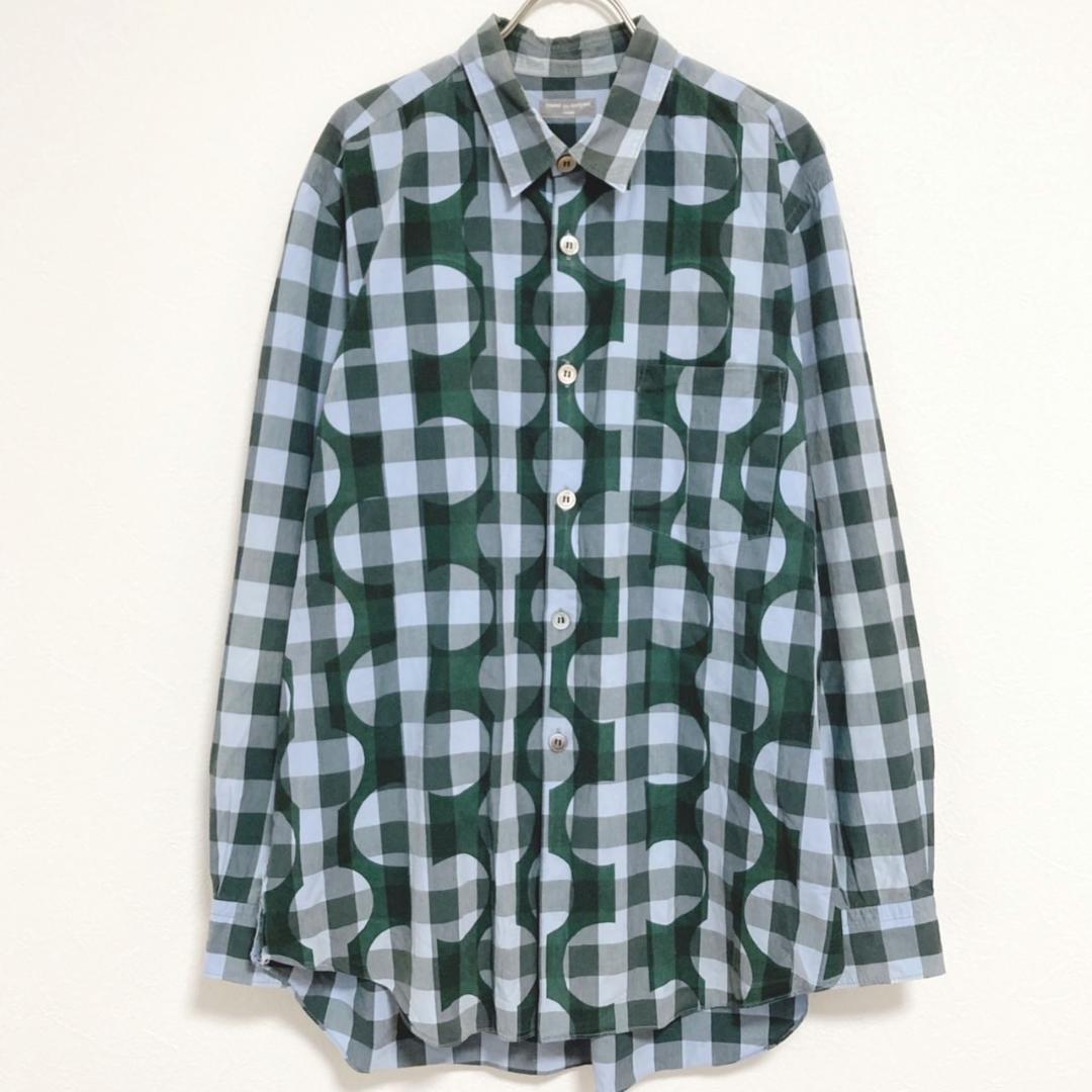 COMME des GARCONS HOMME アーカイブ田中オムチェックシャツ_画像1