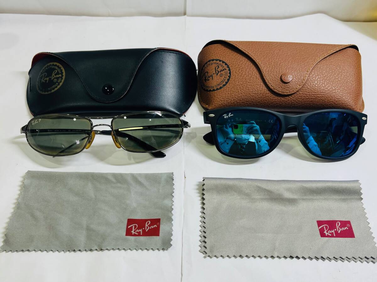 Y-4226Y レイバン Ray-Ban 2点セット 622/17 55■18 004/48 60■16 の画像1