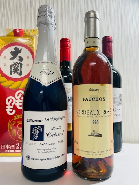 COOL305 【未開栓 1000円スタート】  お酒 おまとめ 5本セット  BORDEAUX ROSE 1995 / tavernello / LES REGES 2018 等の画像2