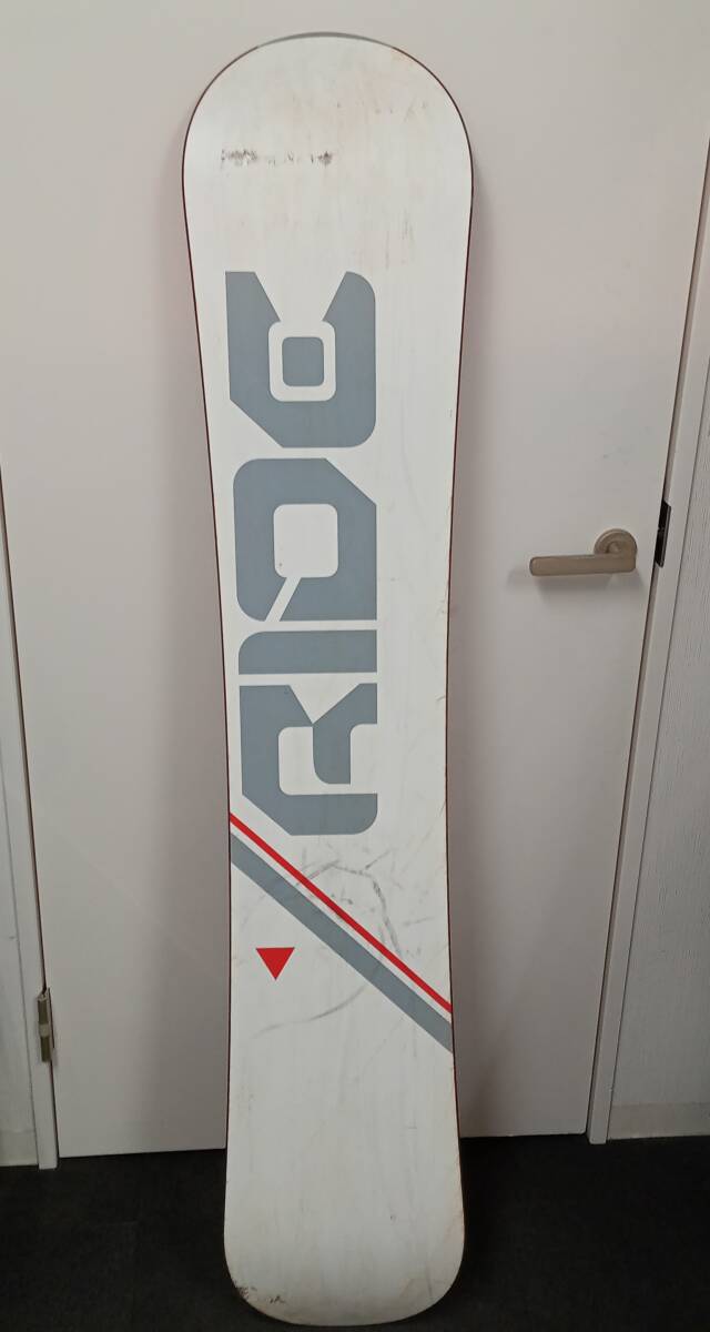 C-T2212T【1円スタート】RIDE CUE SERIES スノーボード ボード 152cm スポーツ ウィンタースポーツ 赤 