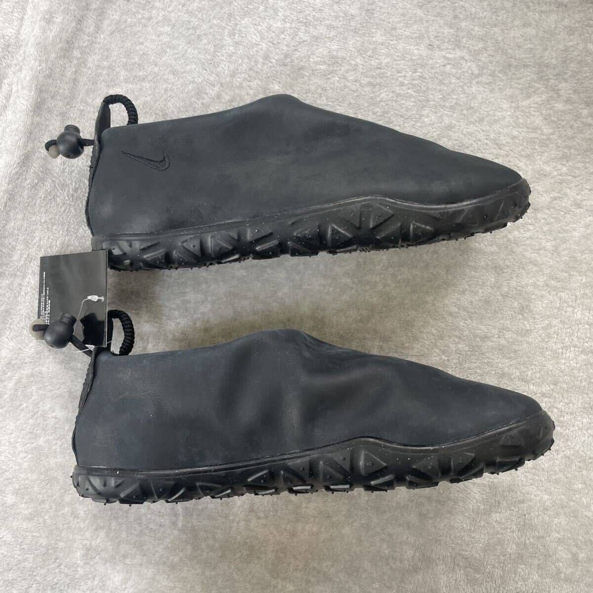 27.0cm 新品未使用 NIKE ACG ナイキ エーシージー MOC PRM エア モック プレミアム スリッポン スニーカー シューズ ブラック B品 正規品