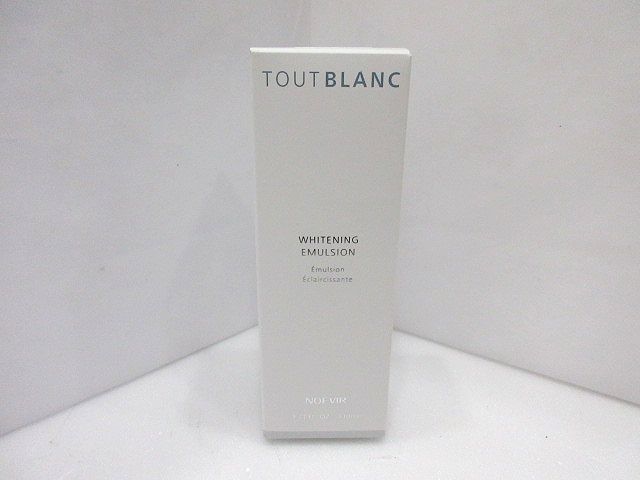 ◆NOEVIR N5 TOUT BLANCノエビア トゥブラン 薬用ホワイトニングミルクローション 乳液 110ml 未使用 未開封品_画像1