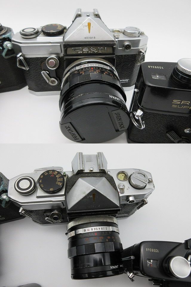 ◆MINOLTA PENTAX CANON SONY OLYNPUS SRT/a 3xi/a 101Si/MG/SP/EOS10/EOSkis/AZ-100ZOOM等 フィルムカメラまとめて11点 中古 ジャンク品の画像3