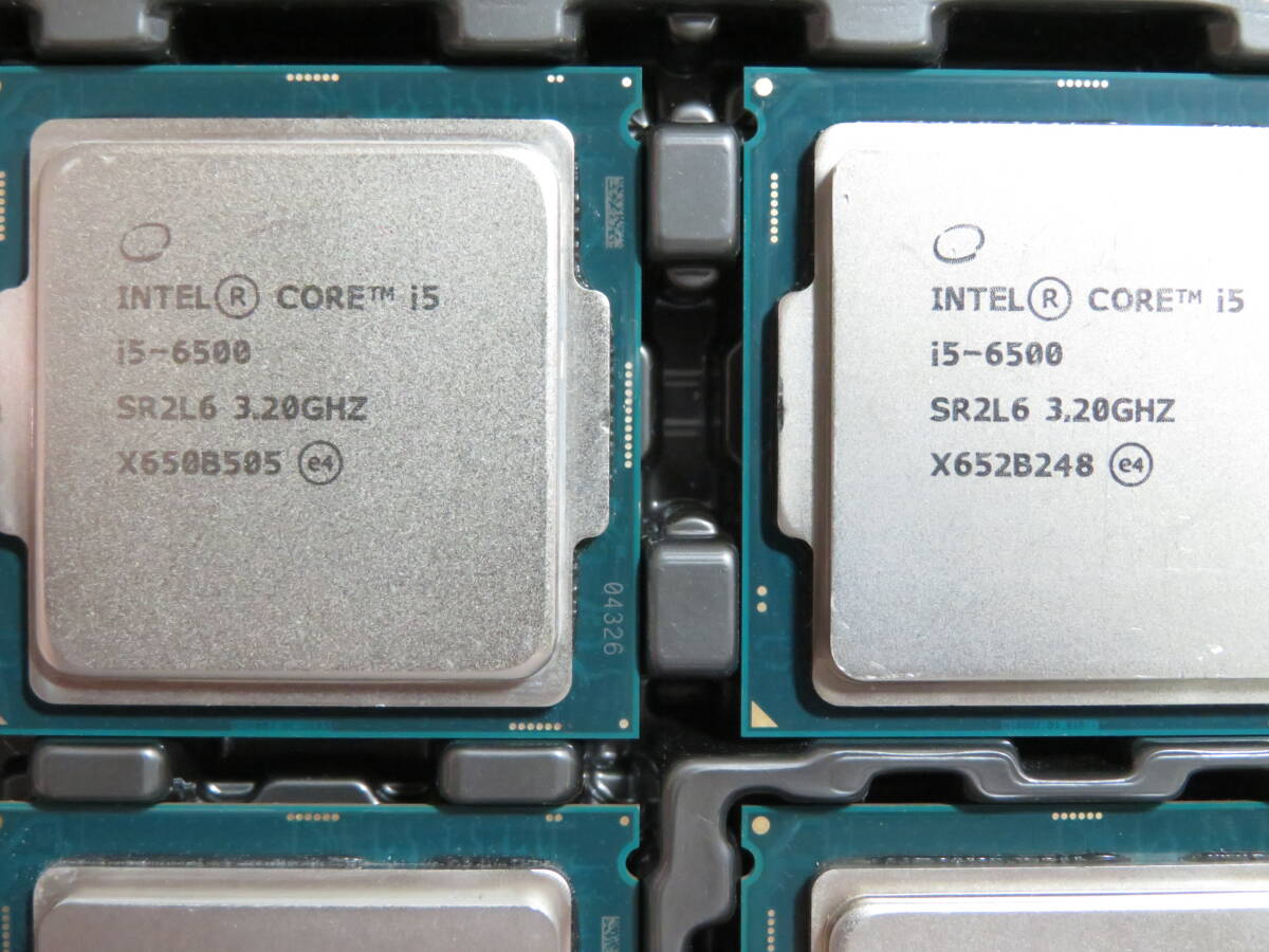 Intel Core i5-6500　3.20GHz LGA1151 　中古品 12個セット（１）_画像5