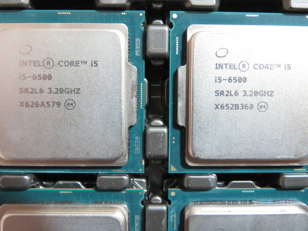 Intel Core i5-6500　3.20GHz LGA1151 　中古品 12個セット（2）_画像4