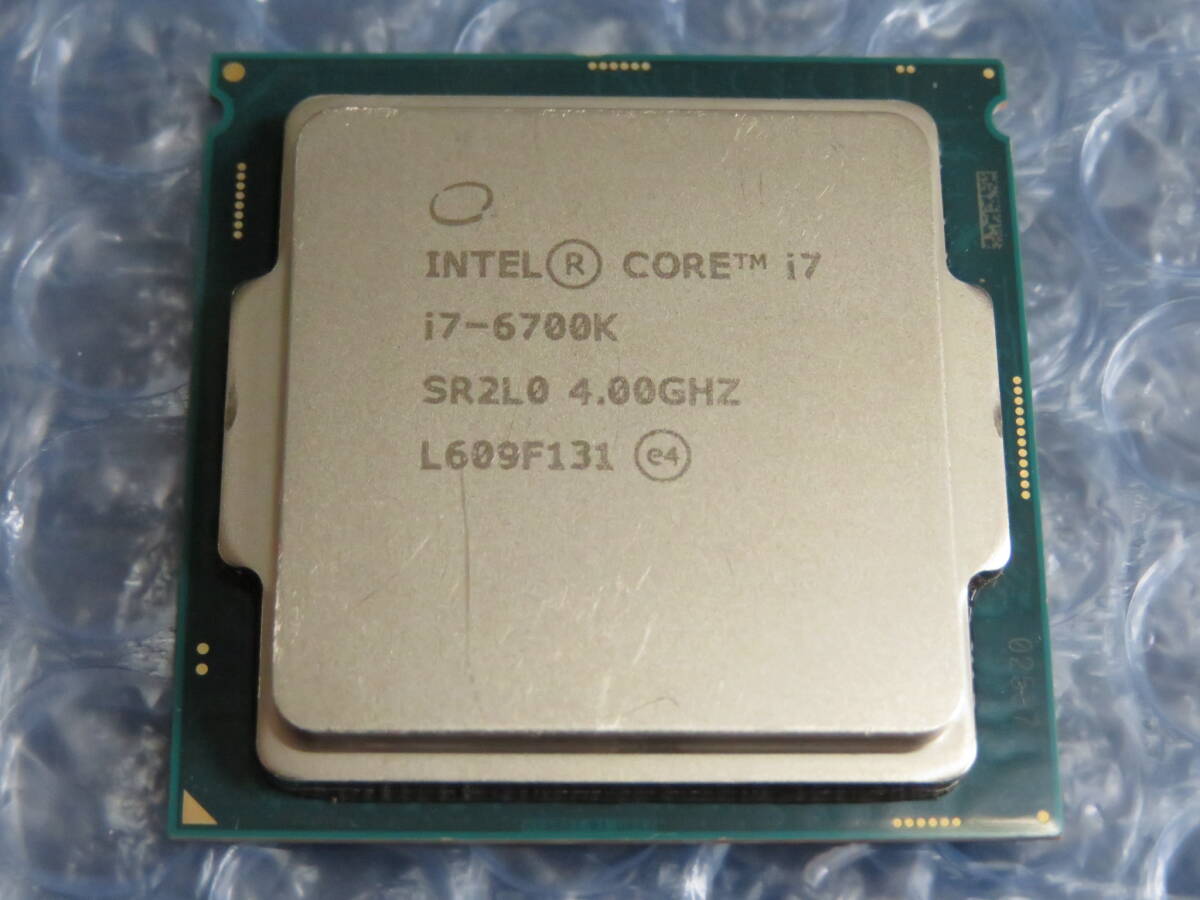 Intel Core i7-6700K　4.00GHz LGA1151 　中古品（１5）_画像1