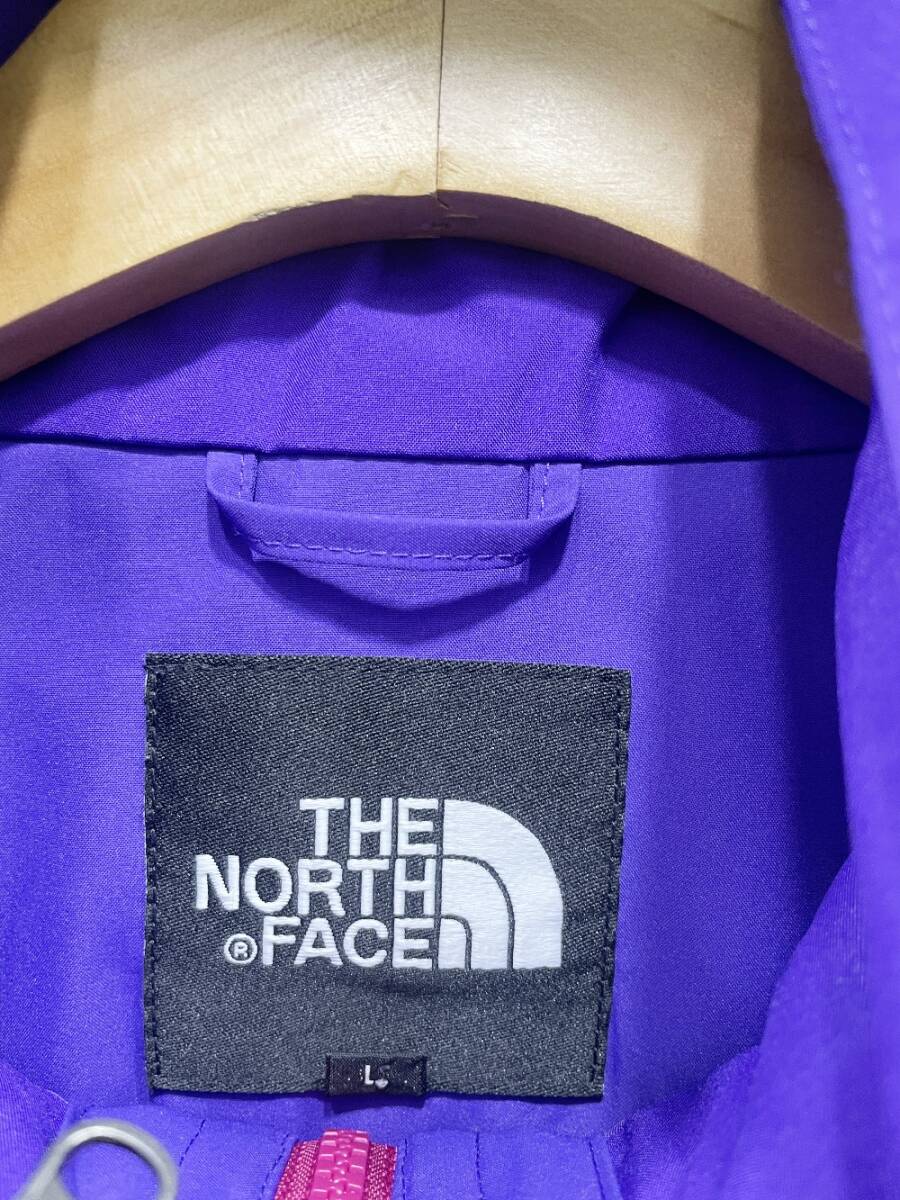 (V1983) THE NORTH FACE WINDBREAKER JACKET ノースフェイス ウィンドブレーカー ジャケット レディース L サイズ 正規品 _画像3